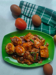 Foto resep Sarden telor & tahu