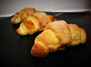Mini kürtőskalács kifli recept fotója