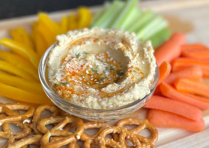 Simple Way to Make Homemade Easy Hummus!