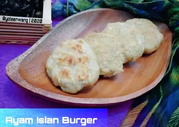 Resep Terbaik Ayam isian Burger 🍔 Lezat Mantap