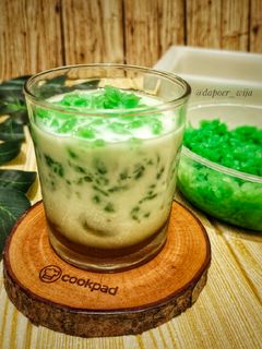 Foto resep Es Cendol Susu (pake agar-agar)