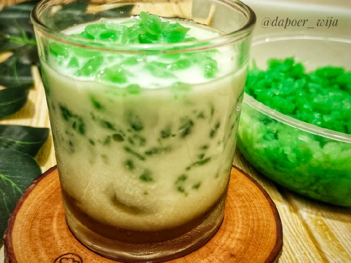 Cara Mudah Membikin Resep Es Cendol Susu (pake agar-agar) yang Lezat Anti Ribet, Mantap