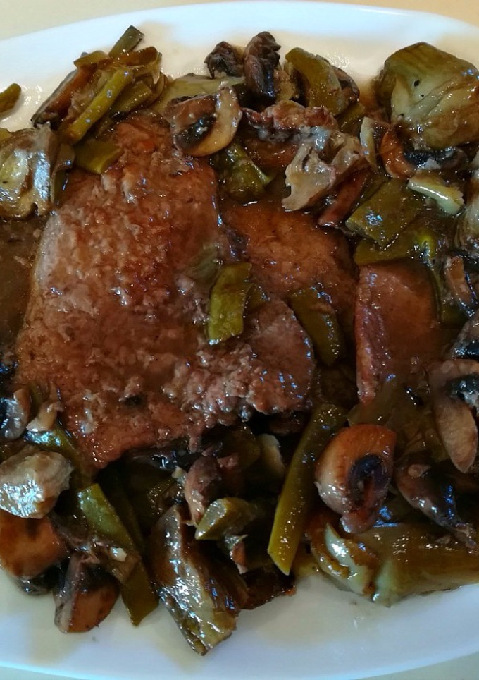 Una foto de Ternera con verduras