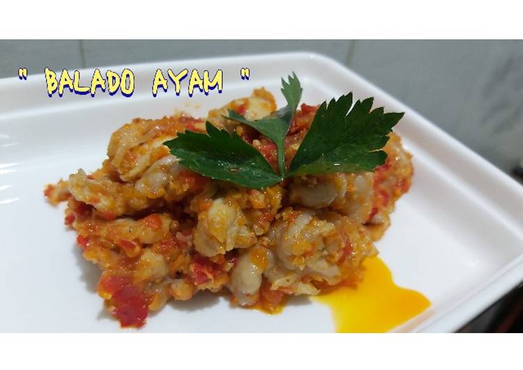 Easiest Way to Prepare Appetizing Balado ayam pedass