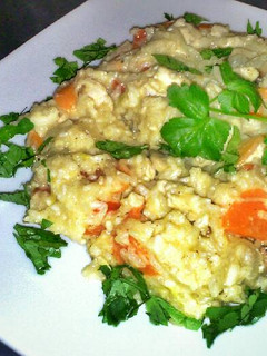 Una foto de Risotto de Pollo y Champignon