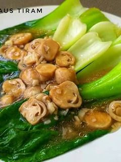 Foto resep Pakcoy Jamur Saus Tiram