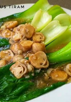 Foto resep Pakcoy Jamur Saus Tiram