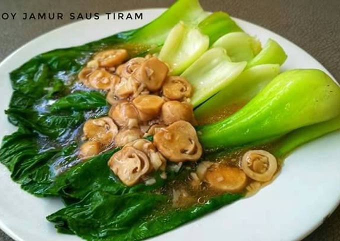 Resep Pakcoy Jamur Saus Tiram Oleh Melianda Erlianti Bachtiar Cookpad