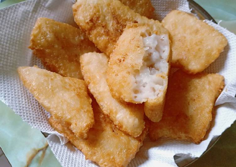 resep cara membuat Gemblong Goreng indramayu