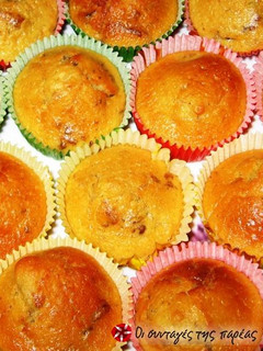 Φωτογραφία της συνταγής Muffins κανέλα-πορτοκάλι-καρύδι