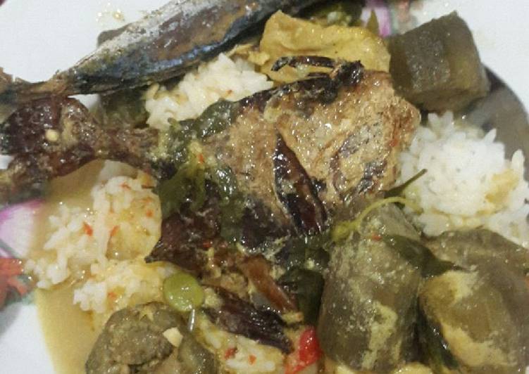 Togek Panggangan versi Sayur Lodeh 😉