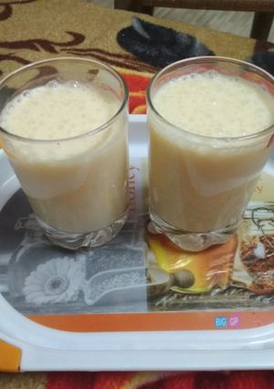 A picture of Mango shake.