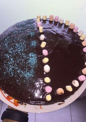 Une photo de Gateau au yaourt (tigré)
