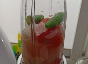 Una foto de Caldillo de tomate