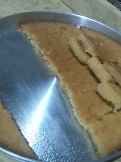 صورة لوصفة بسبوسه الحلواني