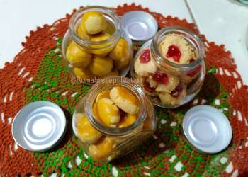 Resep Populer Kue kering almond, nastar, thumbprint Enak Sederhana