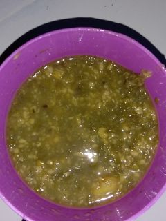 Foto resep MPASI bubur kacang hijau