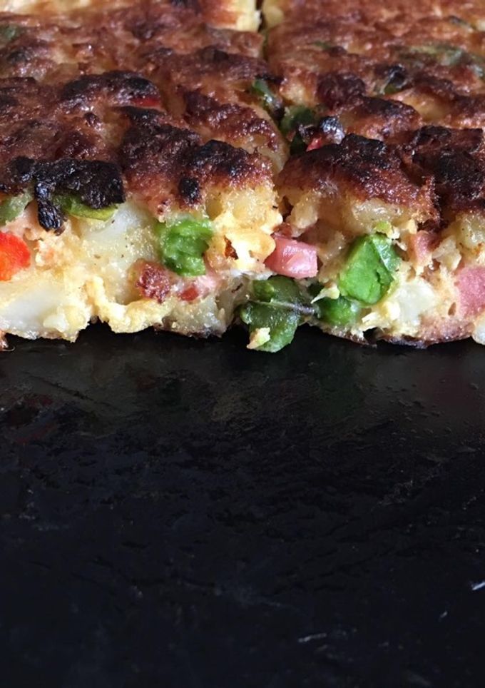 Una foto de Tortilla de patata a la paisana
