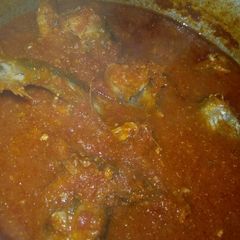 A picture of Fresh Stock Fish Stew.