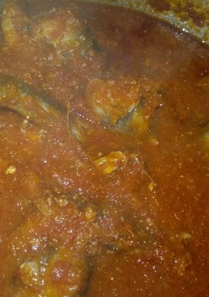 A picture of Fresh Stock Fish Stew.