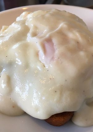 Una foto de Pastel de espinaca con pan de molde y huevo
