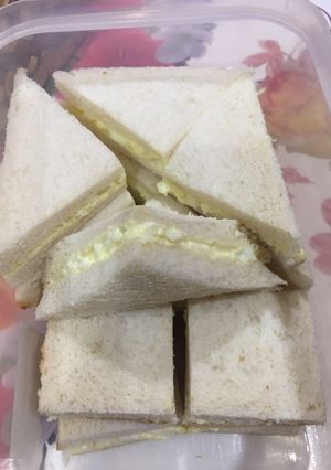 รูปของ Sandwich boiled eggs