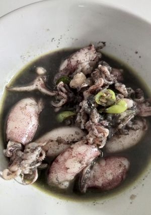 Foto resep Cumi kuah hitam
