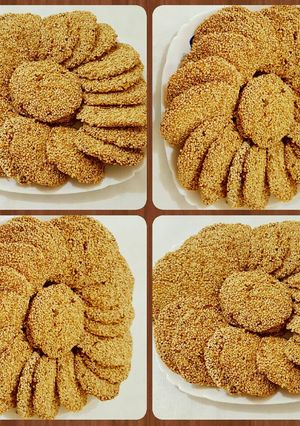 صورة لوصفة برازق العيد المقرمشة 🍭🍬🍫🍪🎂🍰