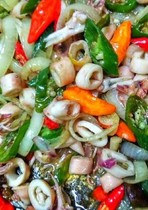 Foto resep Cumi asin dkk