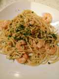 Prawn and prosecco spaghetti