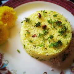 A picture of Lemon Rice.