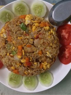 Hình của món Cơm rang thập cẩm kiểu Ấn.
