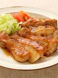 Chicken Thighs with Black Vinegar Teriyaki Glaze