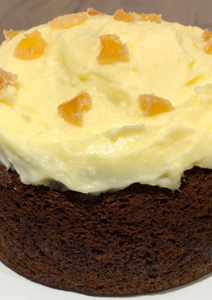 Una foto de Carrot cake