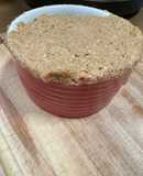 Muffin de manzana con avena fit