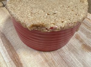 Una foto de Muffin de manzana con avena fit