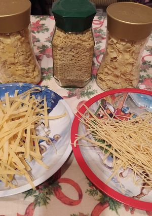 Száraz tészta házilag (ajándéknak) recept fotója