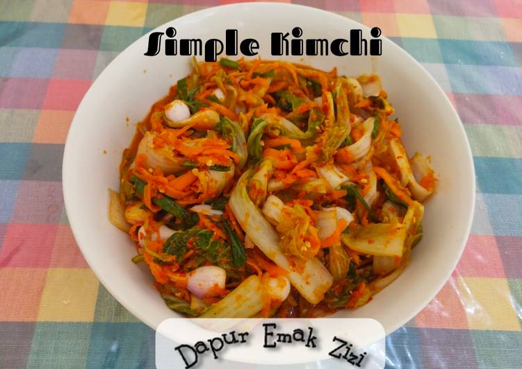 makanan Simple kimchi Jadi, Enak Banget