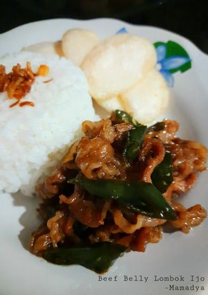 Foto resep 16. Tumis Daging Lombok Ijo