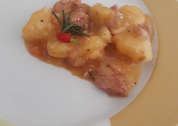 Fruta Pão com Costelinha Salgada - Tudogosreceitas