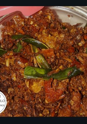 Foto resep Sambal kering daun jeruk