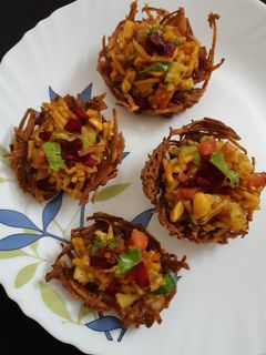 ફરાળી નેસ્ટ ચાટ રેસીપી મુખ્ય ફોટો
