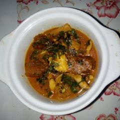 Oha soup A picture of Oha soup.