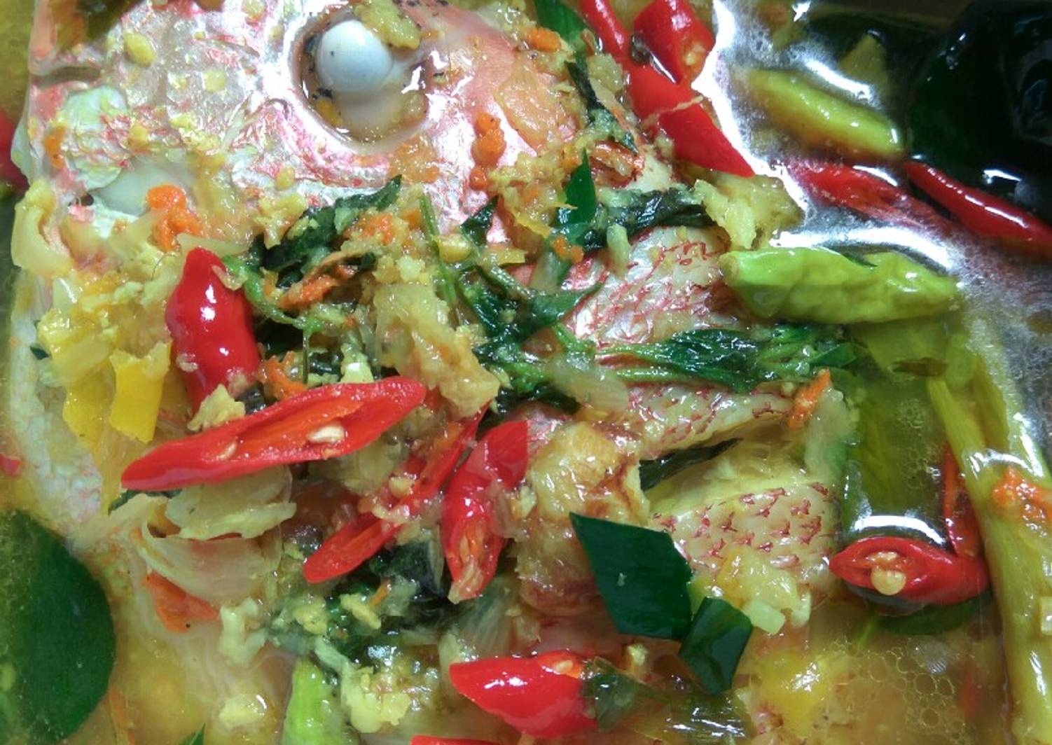 Resep Kakap merah Kuah woku oleh Noviieta Cookpad