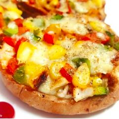 A picture of Garlic Bread Pizza.