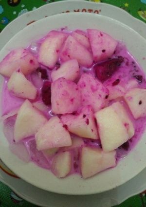Foto resep Es pir buah naga