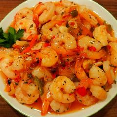 A picture of Mike's Sweet Thai Garlic Firecracker Shrimp.
