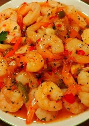 A picture of Mike's Sweet Thai Garlic Firecracker Shrimp.