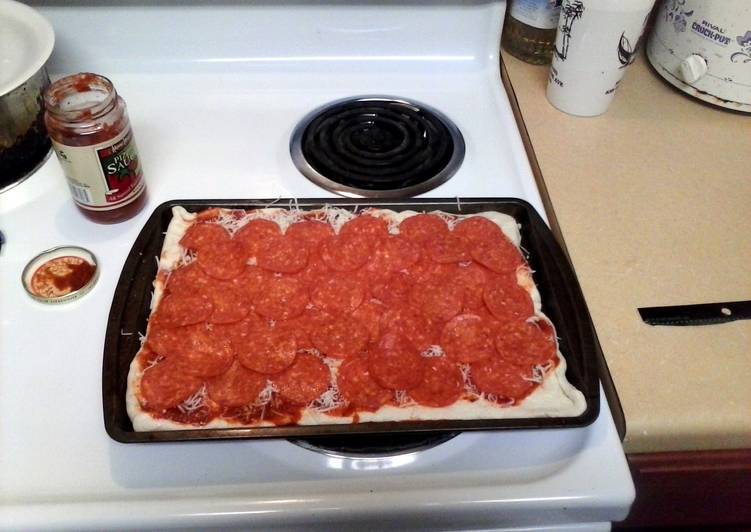 Simple Way to Prepare Super Quick Homemade biscuit pizza