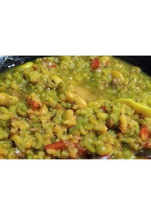 Una foto de Arroz al curry